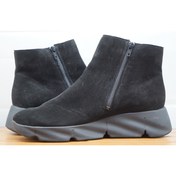 MEPHISTO Black HAZELINA Women's size 7.5 Ankle Boots $450 MSRP - Picture 8 of 13